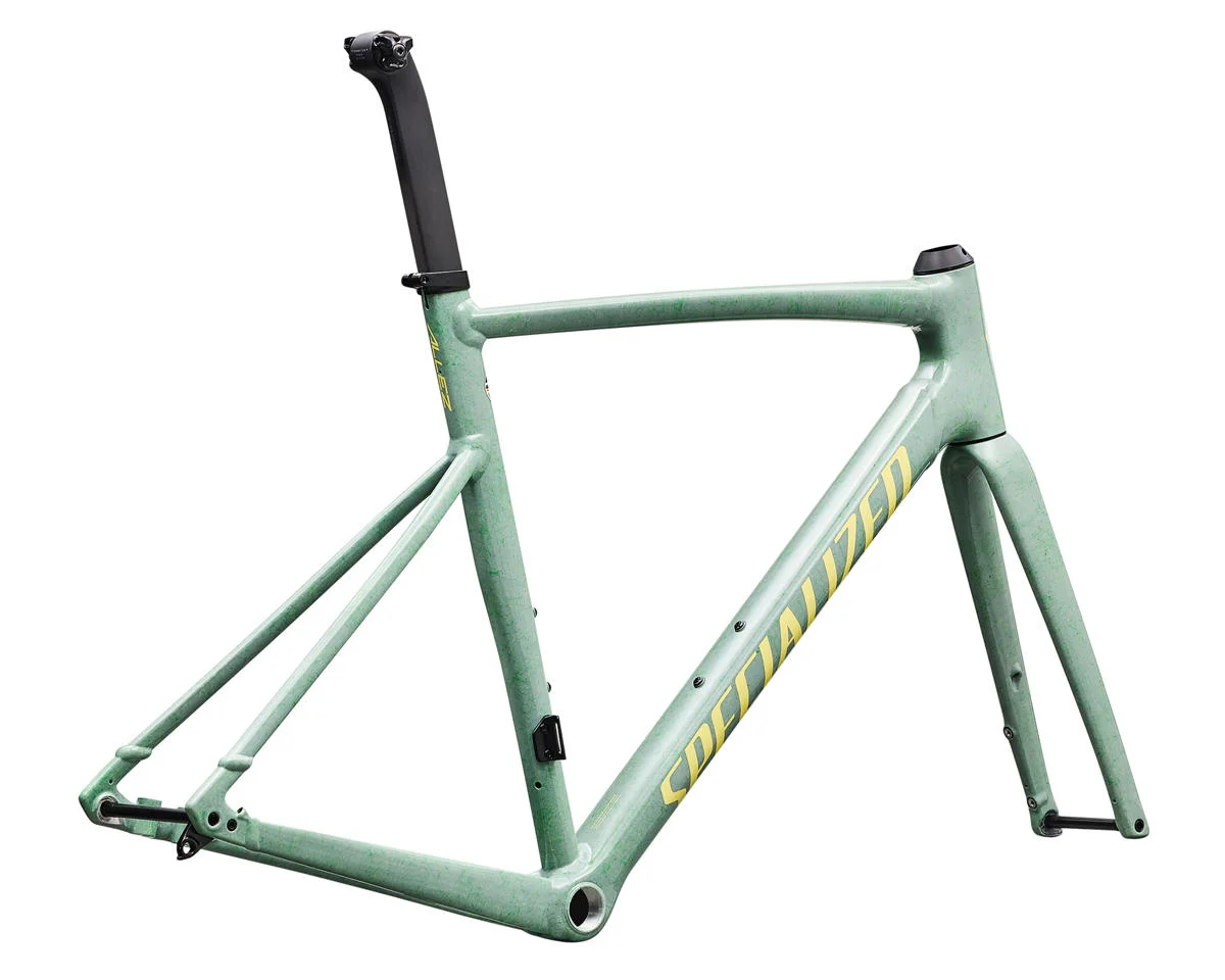 Specialized Allez Sprint Frameset (Agave Grey/Kelly Green/Sunset Yellow) (49cm)